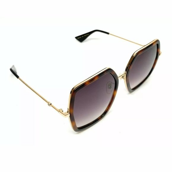 🔥 NEW GUCCI WOMEN'S HAVANA SUNGLASSES W/ CASE - Picture 3 of 5